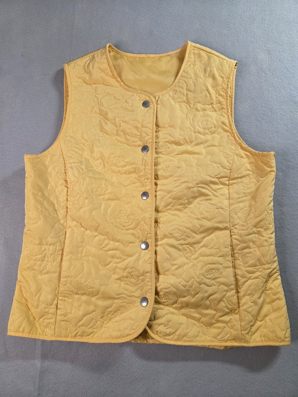 Vintage LizGolf by Liz Claiborne Quilted Rose [Vest / Tote Bag / Blanket] – Vibr